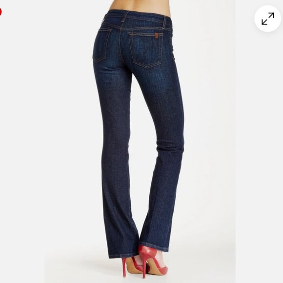 Joe’s Jeans Curvy Bootcut Mid-Rise Stretch Denim - Size 28 | MYCA Dark Wash - Picture 1 of 9